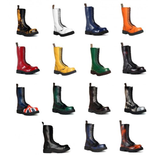 Steel Boots 15 lyukú acélbetétes bakancs