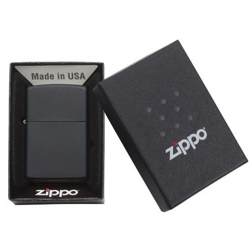 Zippo 218 benzines öngyújtó matt fekete