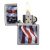Zippo benzines öngyújtó Usa zászó