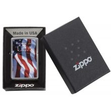 Zippo benzines öngyújtó Usa zászó