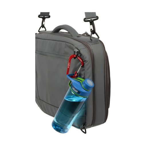 CSLA4-10-R6 SlideLock® reteszelhető alumínium karabiner #4 - Piros. Teherbírás: 34 kg.