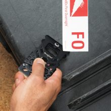 FMTR-01-R7 RFID blokkolós "pénztárca multiszerszám", fekete