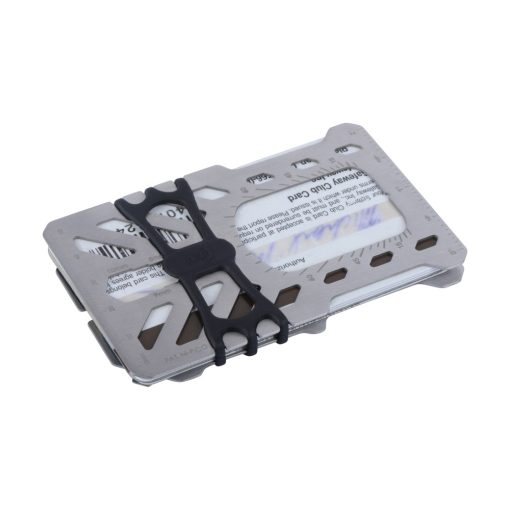FMTR-11-R7 RFID blokkolós "pénztárca multiszerszám", ezüst