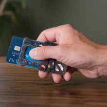 FMTR-11-R7 RFID blokkolós "pénztárca multiszerszám", ezüst
