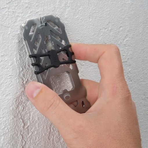 FMTR-11-R7 RFID blokkolós "pénztárca multiszerszám", ezüst