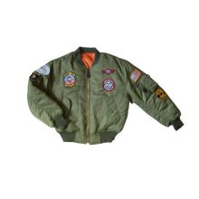 Mil-Tec Gyerek MA-1 bomber dzseki zöld
