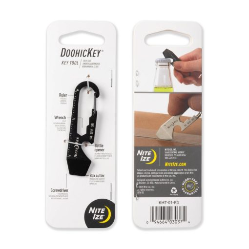 KMT-01-R3 DoohicKey karabiner "multiszerszám", fekete
