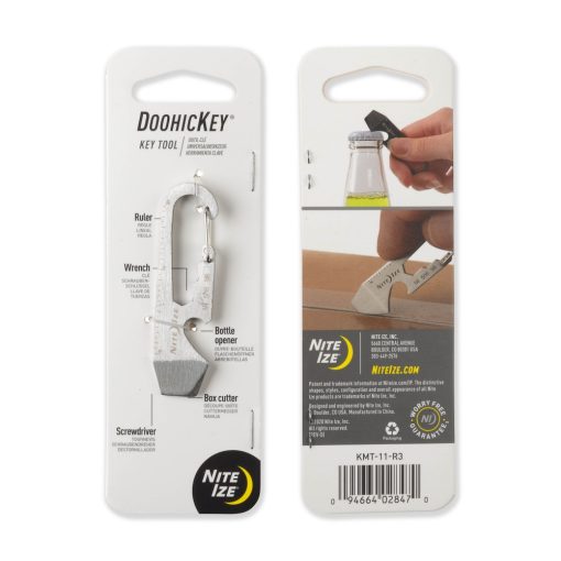 KMT-11-R3 DoohicKey karabiner "multiszerszám", fémszínű