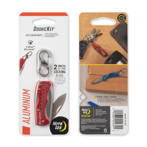 KMTK-10-R7 DoohicKey kulcstartós zsebkés, piros