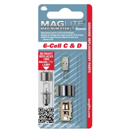 LMXA501 Maglite Xenon Magnum Star II pótizzó5 C/D lámpákhoz (1db)