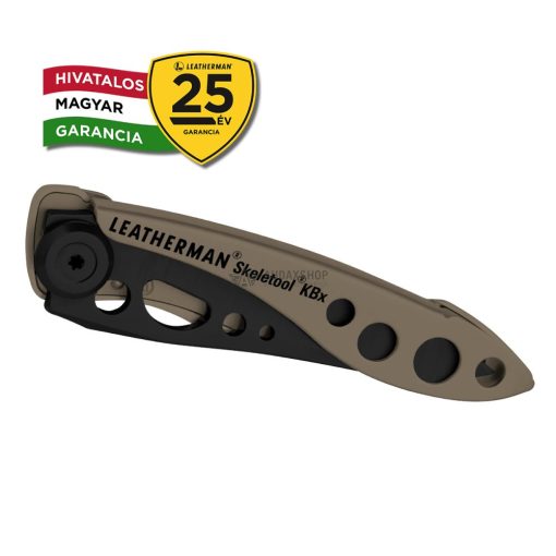 LTG832615 Leatherman Skeletool KBx kés, Coyote-barna