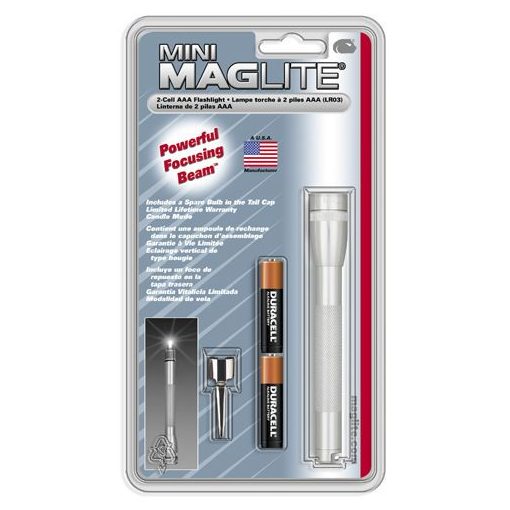 M3A106 Maglite Mini AAA, ezüst (bl)