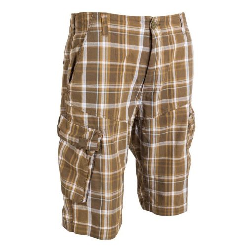 M-Tramp barna kockás short
