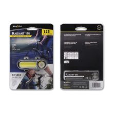 R125RBA-02-R7 Radiant 125 tölthető kerékpárlámpa - Fehér