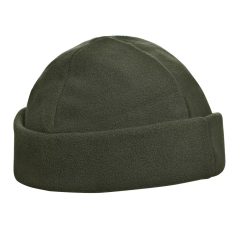 Polár fleece sapka, fleece polársapka, zöld 