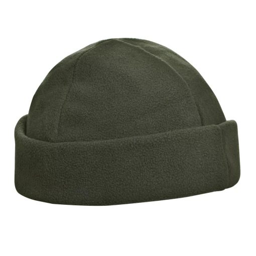 Polár fleece sapka, fleece polársapka, zöld 
