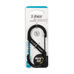 SB4-03-01 #4 S karabiner ( max 33kg), fekete