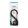 SB4-03-01 #4 S karabiner ( max 33kg), fekete