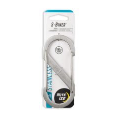 SB5-03-11 #5 S karabiner ( max 45kg), fémszínű