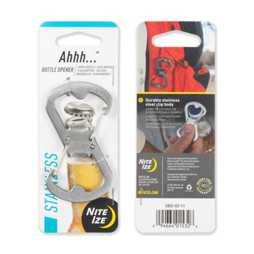 SBO-03-11 Sörnyitó karabiner, fémszínű